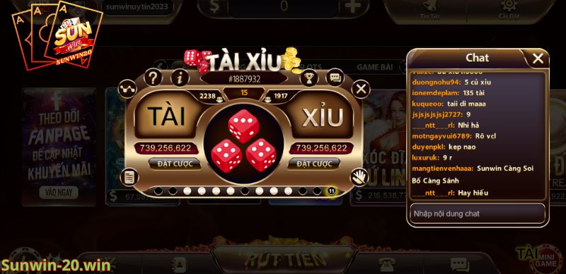 tài xỉu sunwin20